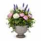 Sereia Pedestal Ceramic Planter with Layered Glaze