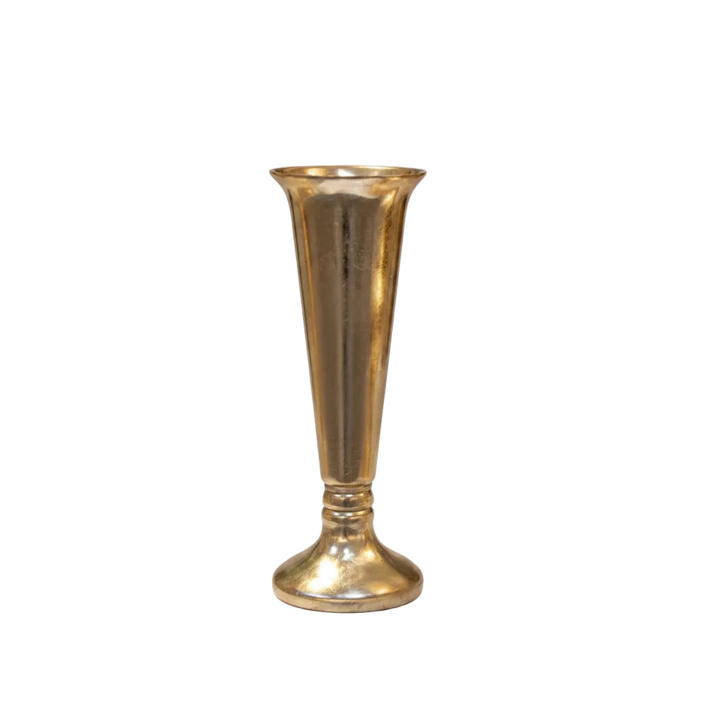 Scarlett Slender-Pedestal Fiberglass Urn - Small