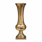 Riya Bulbous-Pedestal Fiberglass Urn - Small