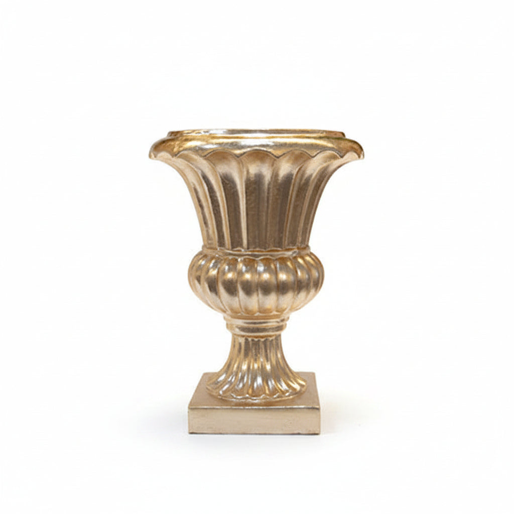 Arbel Scalloped-Fluted Fiberglass Urn