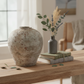 Aoife Bulbous Ceramic Urn Vase