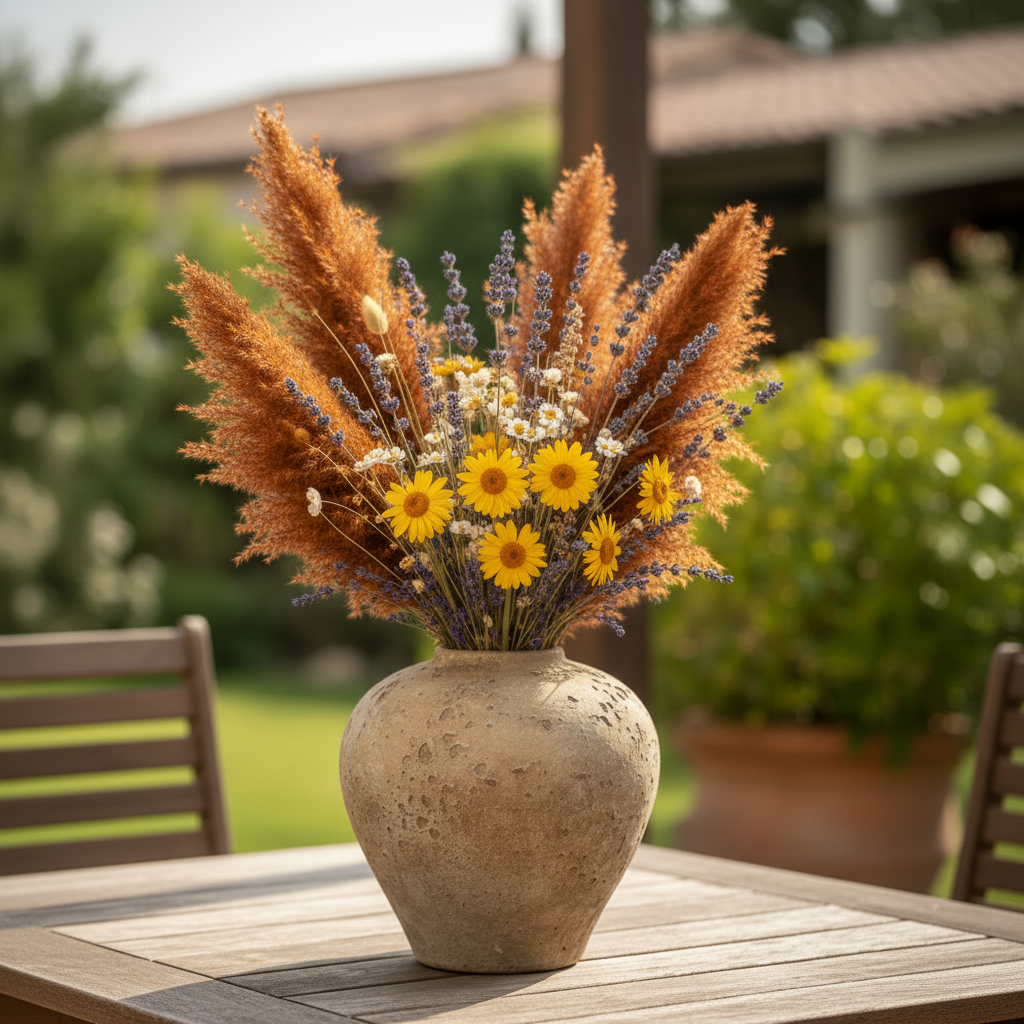 Aoife Bulbous Ceramic Urn Vase