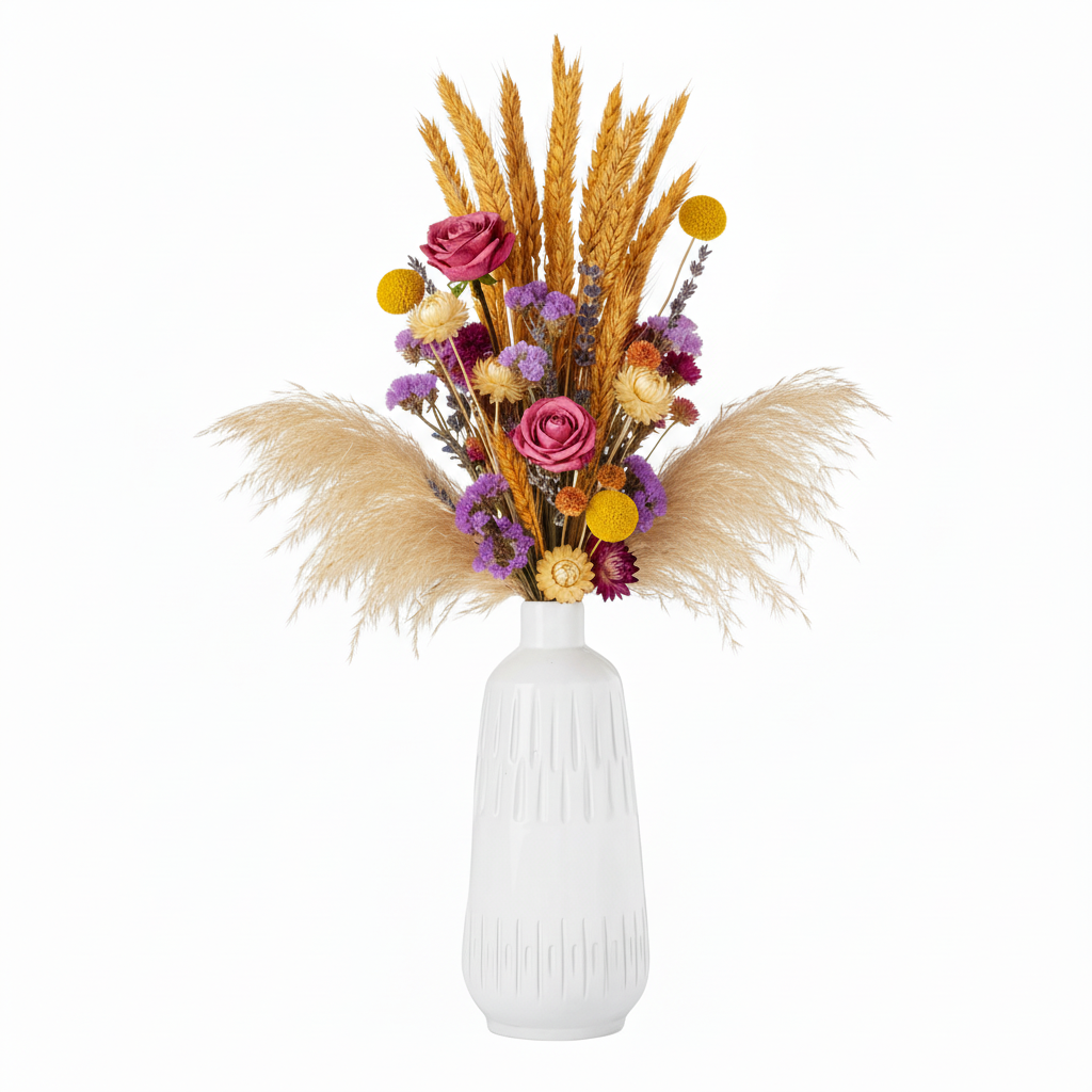 Iveta Glossy Engraved Ceramic Vases