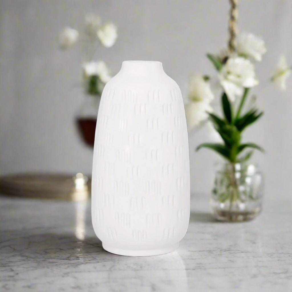Trenley Triple Spike Design Ceramic Vase