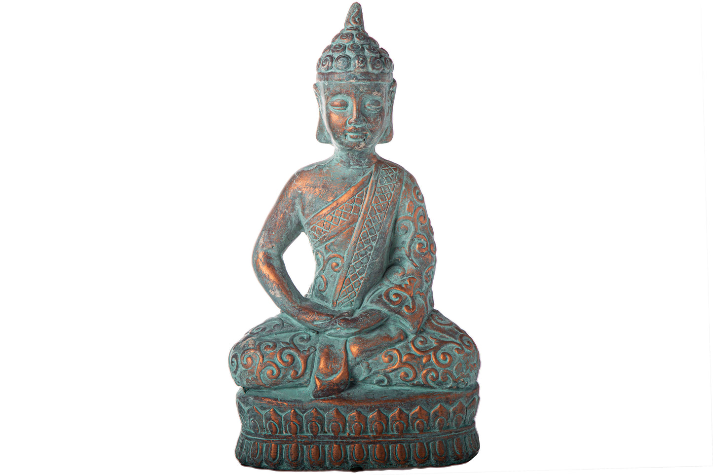 Velluz Dhyana Buddha Cement Figurine