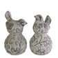 Jorlan Pedestal Bird Figurines (Set of 2)