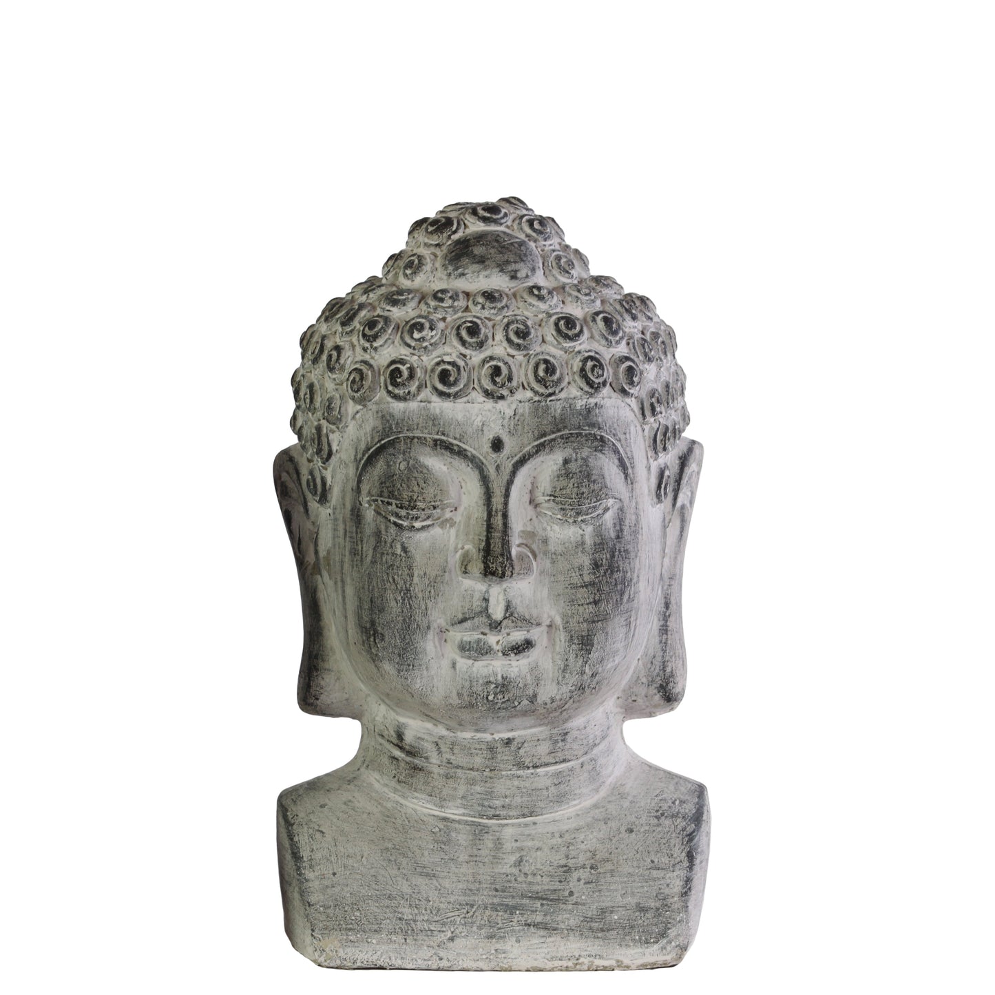 Galven Terracotta Buddha Head Figurine