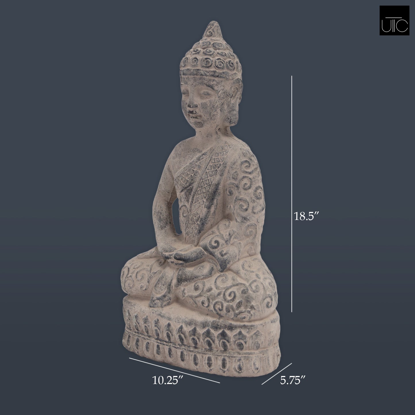 Veshar Lotus Base Dhyana Buddha Figurine