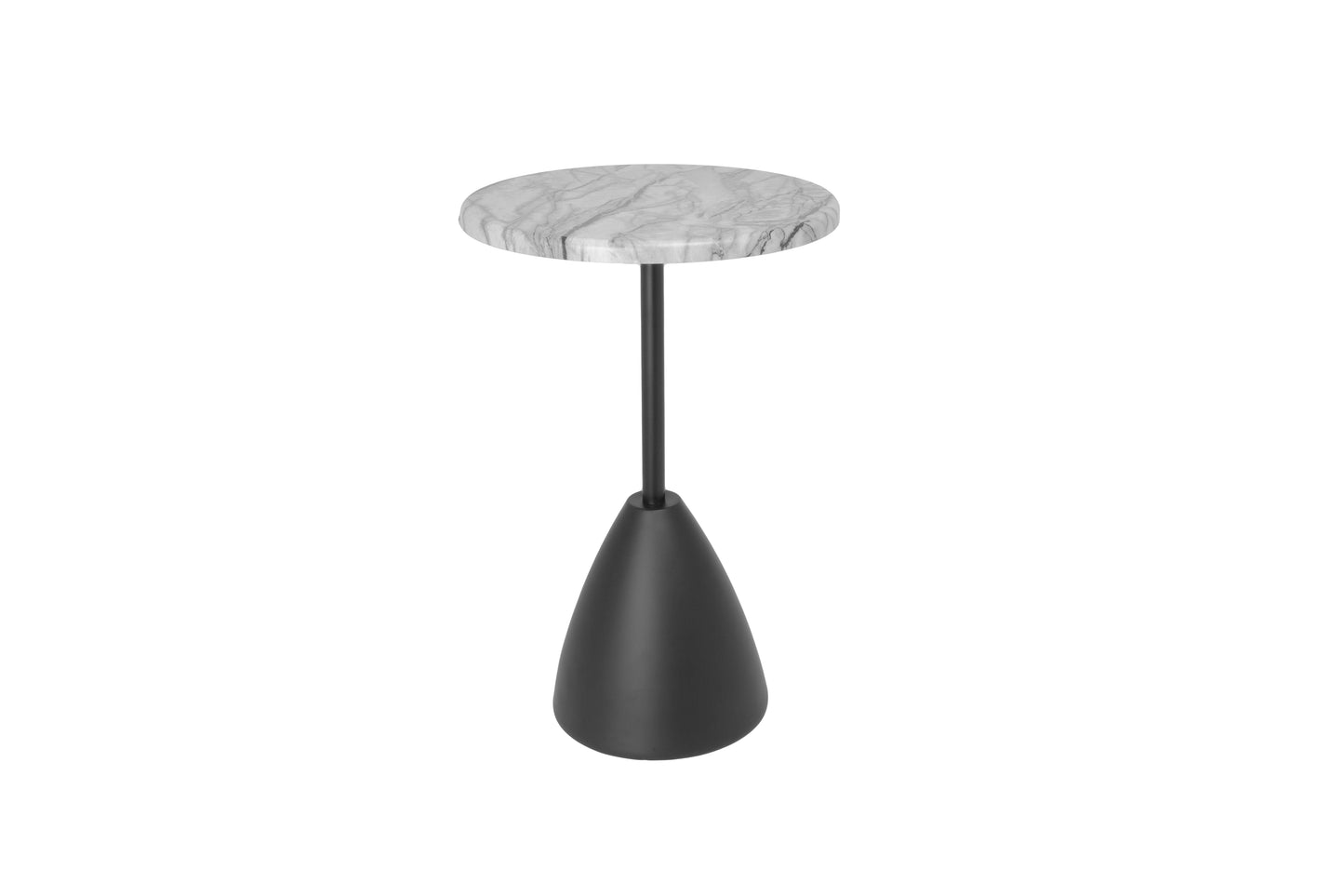 Wooden Table with Metal Stand Knockdown
