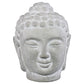 Navin Cement Buddha Head Sculpture