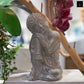 Inari Sitting Buddha Cement Figurine