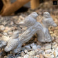 Frelora Cement Tree Branch Sculpture with Birds