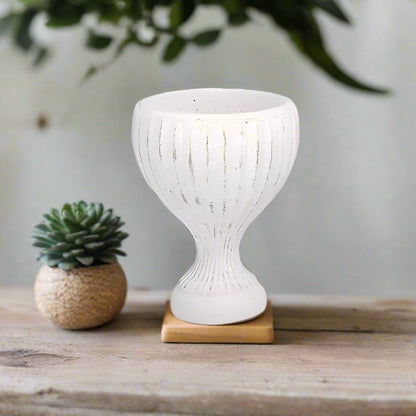 Riven Roman Cement Urn