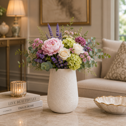 Urisha Textured Conical Ceramic Vase