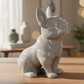 Suzanne Ceramic Sitting French Bulldog Figurine