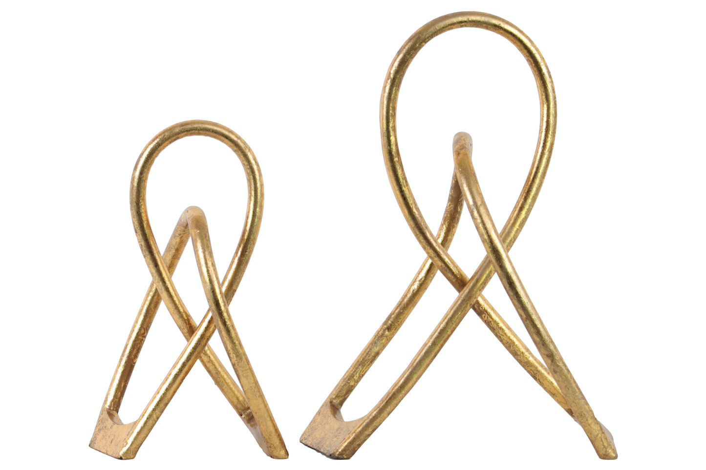 Lois Metal Abstract Décor (Set of 2)