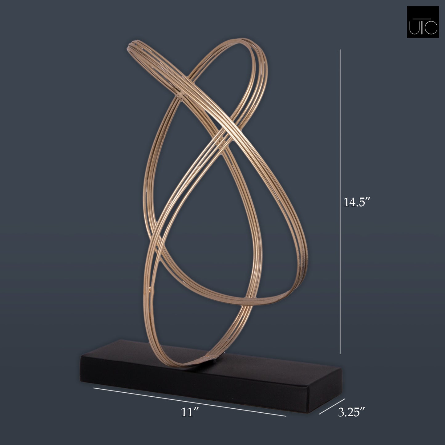 Zech Tangled Metal Table Decor