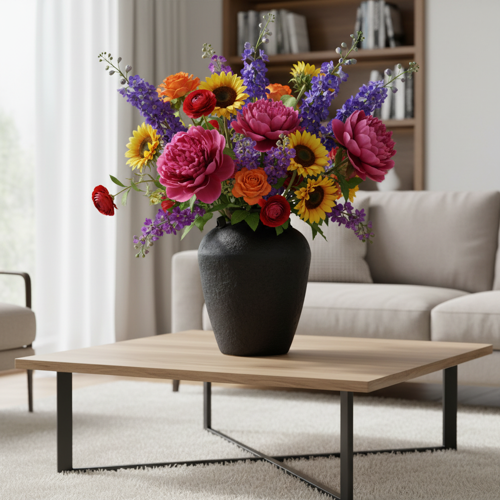 Rylee Fiberglass Decorative Planter