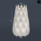 Valeen Spiked Diamond Design Ceramic Vase