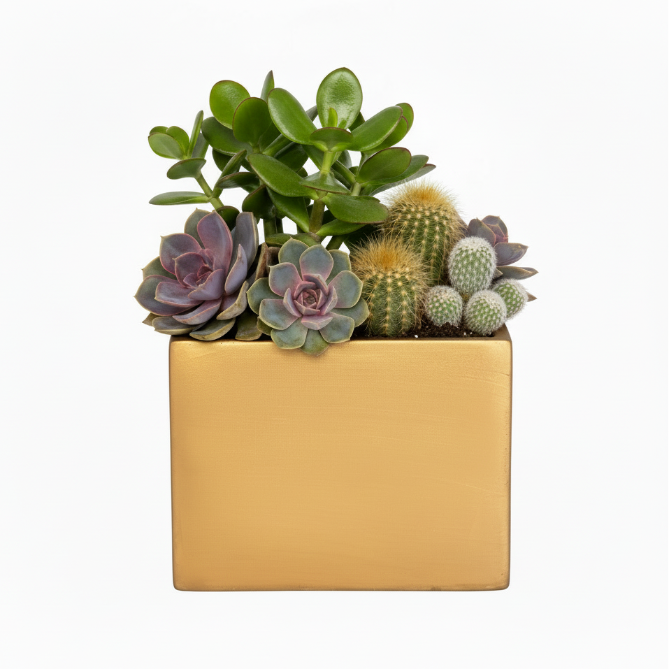 Vienne Rectangular Cement Pot