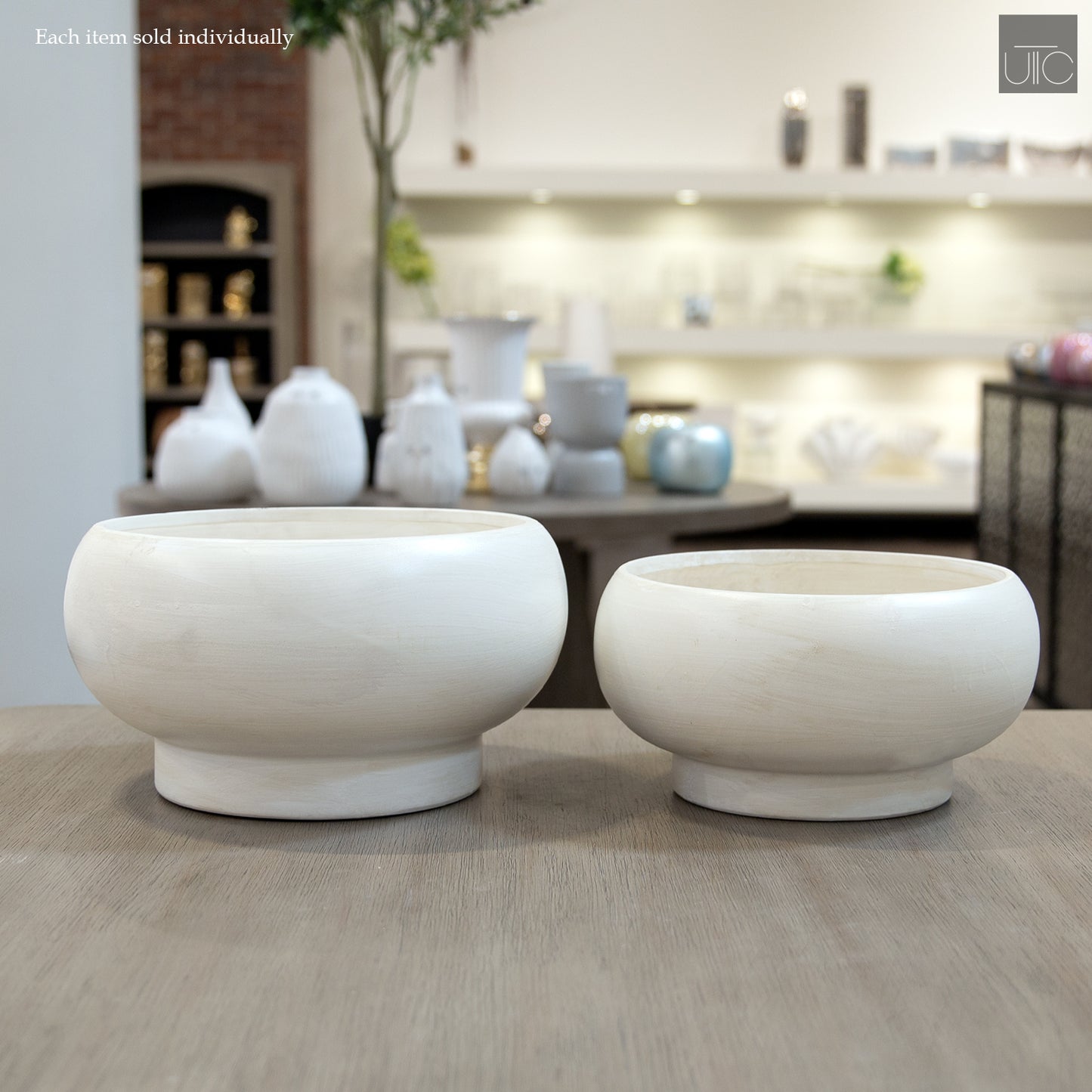 Raz Mushroom Compote Terracotta Planter