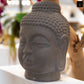 Maylah Terracotta Buddha Head Figurine