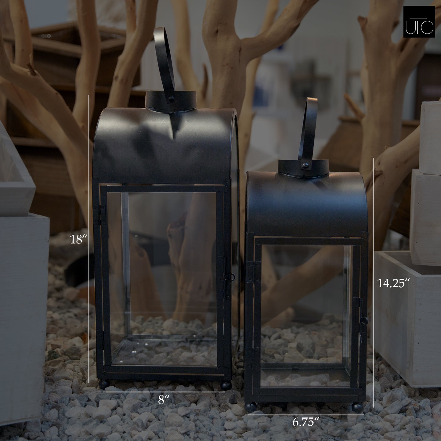 Claude Metal Lantern Set (Set of 2)