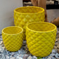 Tizze Diamond Planter Set (Set of 3)