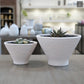 Sina Flared Cone Planter Set (Set of 2)