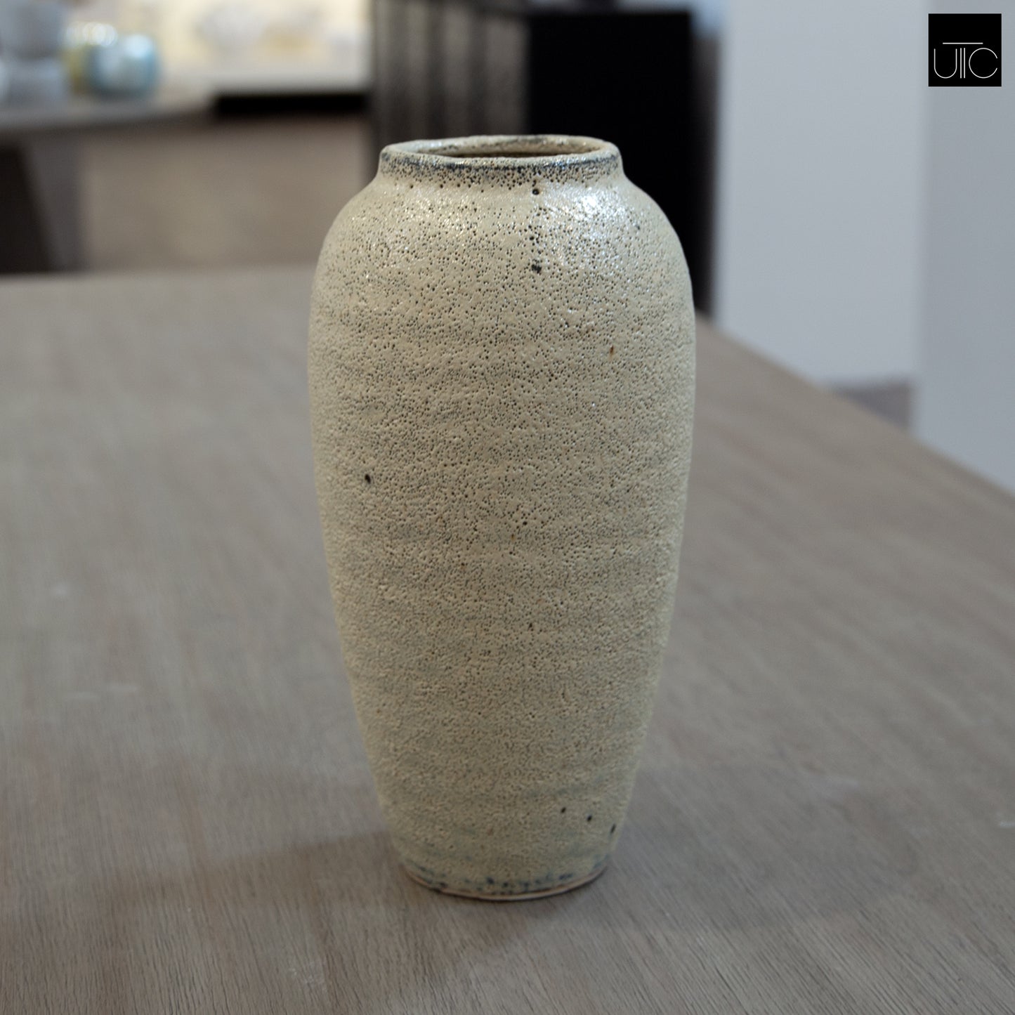 Cherith Ceramic Lava Texture Spherical Vase