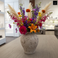 Lilya Weathered Ovoid Cement Vase
