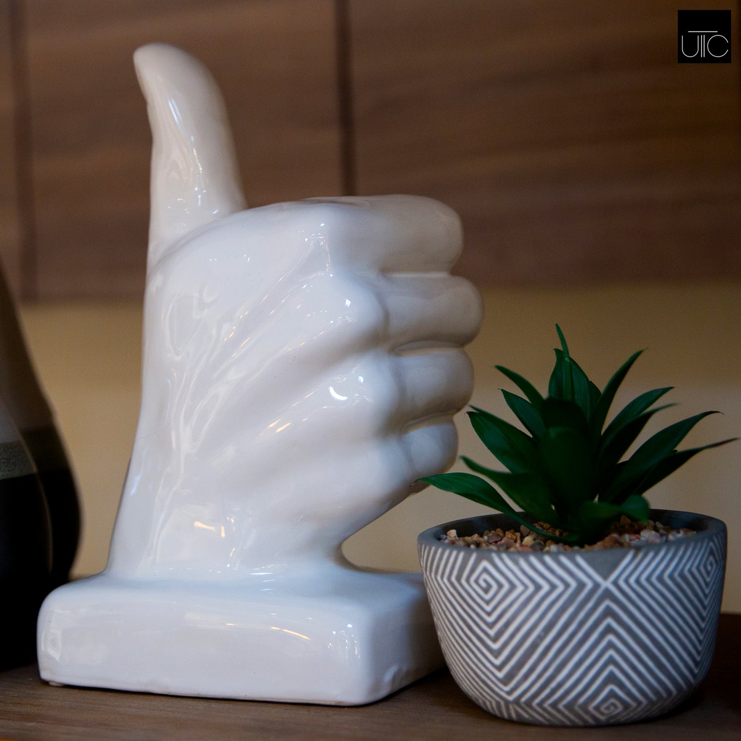 Pryce Thumbs-Up Hand Sculpture
