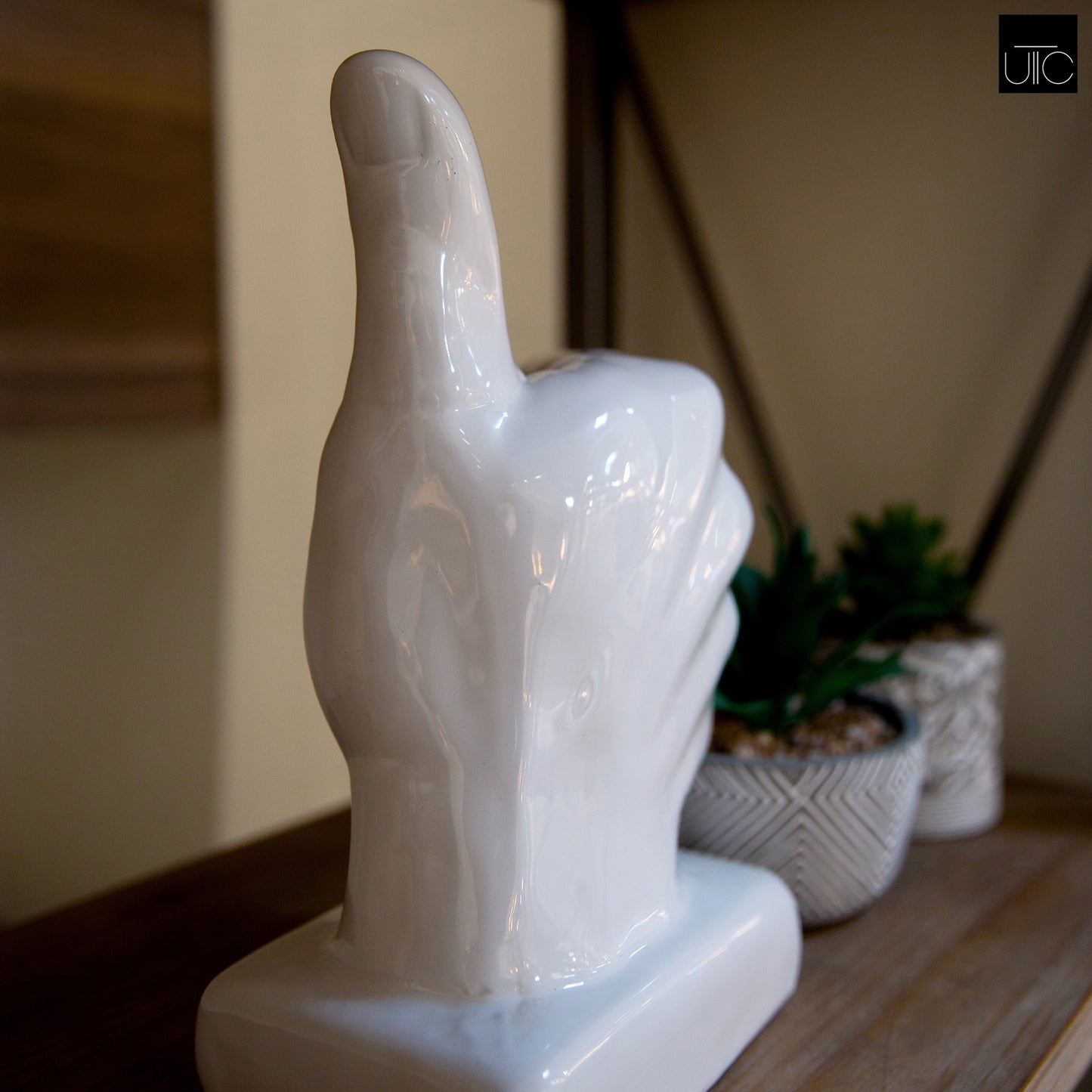 Pryce Thumbs-Up Hand Sculpture