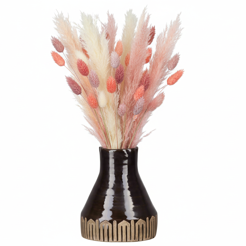 Ciro Tribal Band Ceramic Vase