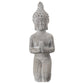 Vesric Kneeling Buddha Cement Figurines