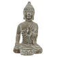 Kileigh Cement Buddha Figurine with Candle Holder