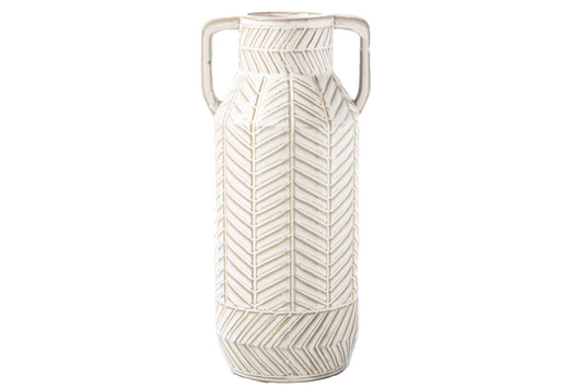 Ceramic Round Vase Gloss Finish