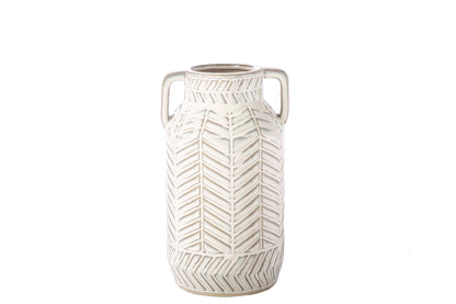 Ceramic Round Vase Gloss Finish