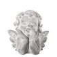 Cher-Lee Cement Cherubin Bust Figurine with Head Resting on Hand