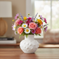 Ginny Ceramic Round Vase