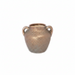 Elsbeth Ceramic Lava Texture Amphora Urn Vase with Loop Handles