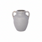 Finja Ceramic Amphora Vase with Lava Texture