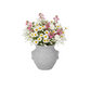 Silvania Ceramic Lava Texture Amphora Urn Vase with Decorative Loop Handles