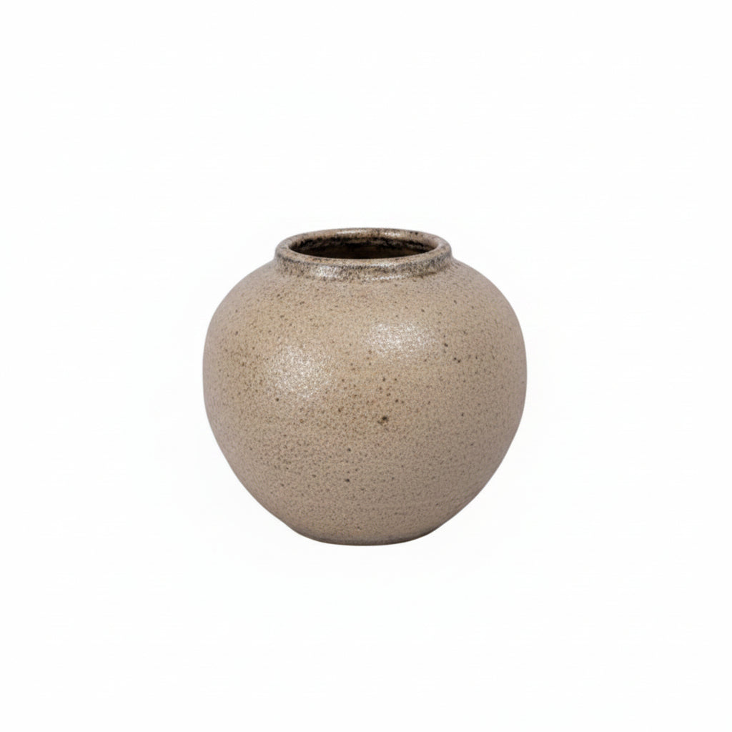 Cherith Ceramic Lava Texture Spherical Vase