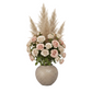 Cherith Ceramic Lava Texture Spherical Vase