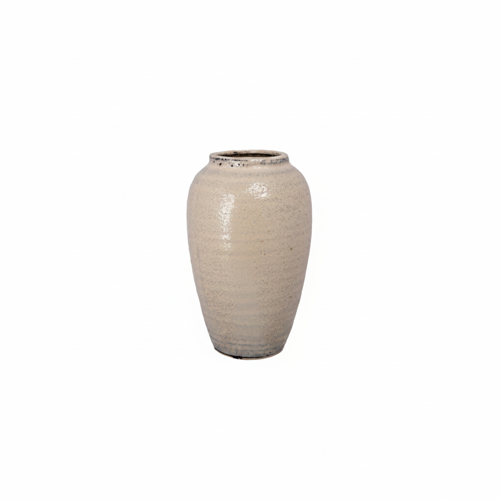 Cherith Ceramic Lava Texture Spherical Vase