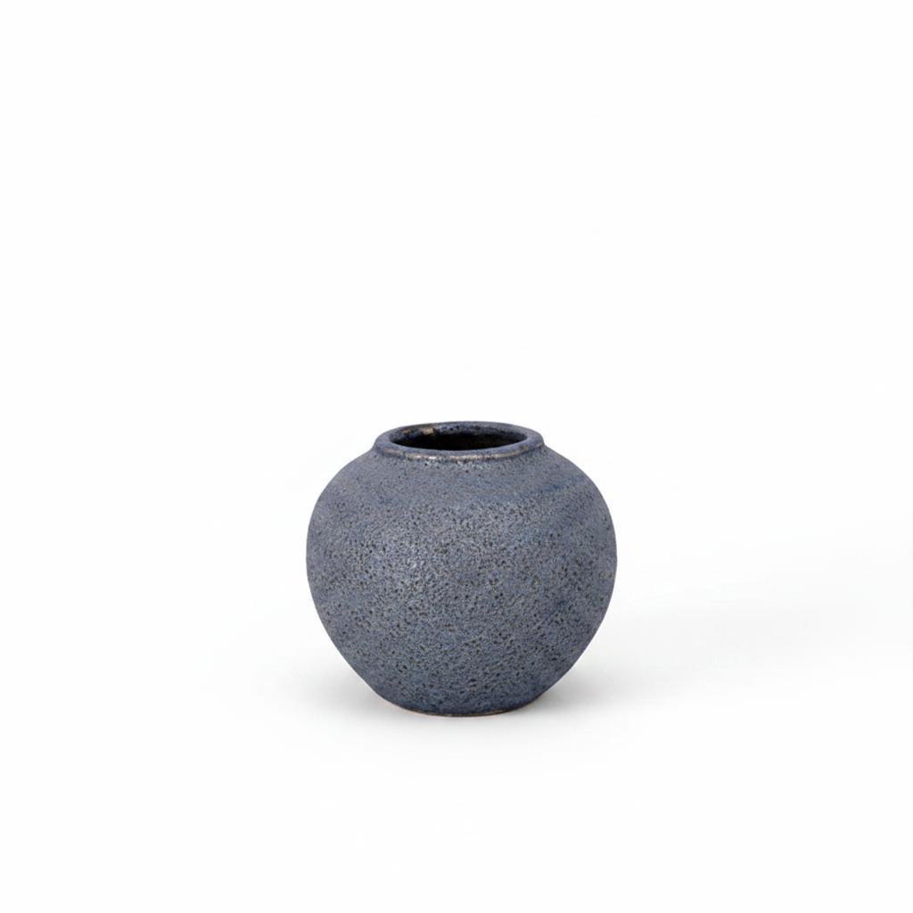 Cherith Ceramic Lava Texture Spherical Vase