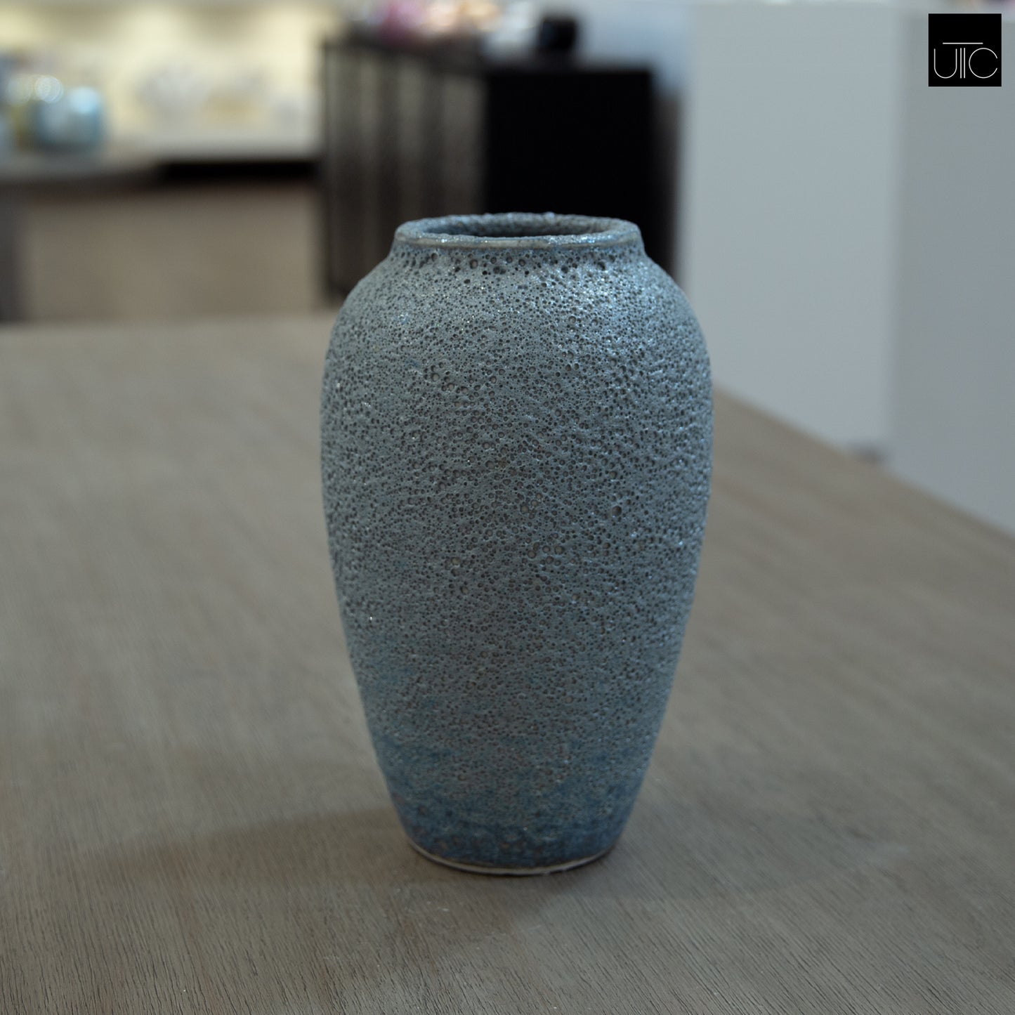 Cherith Ceramic Lava Texture Spherical Vase