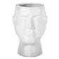 Bailey Cubic Pattern Ceramic Head Pot