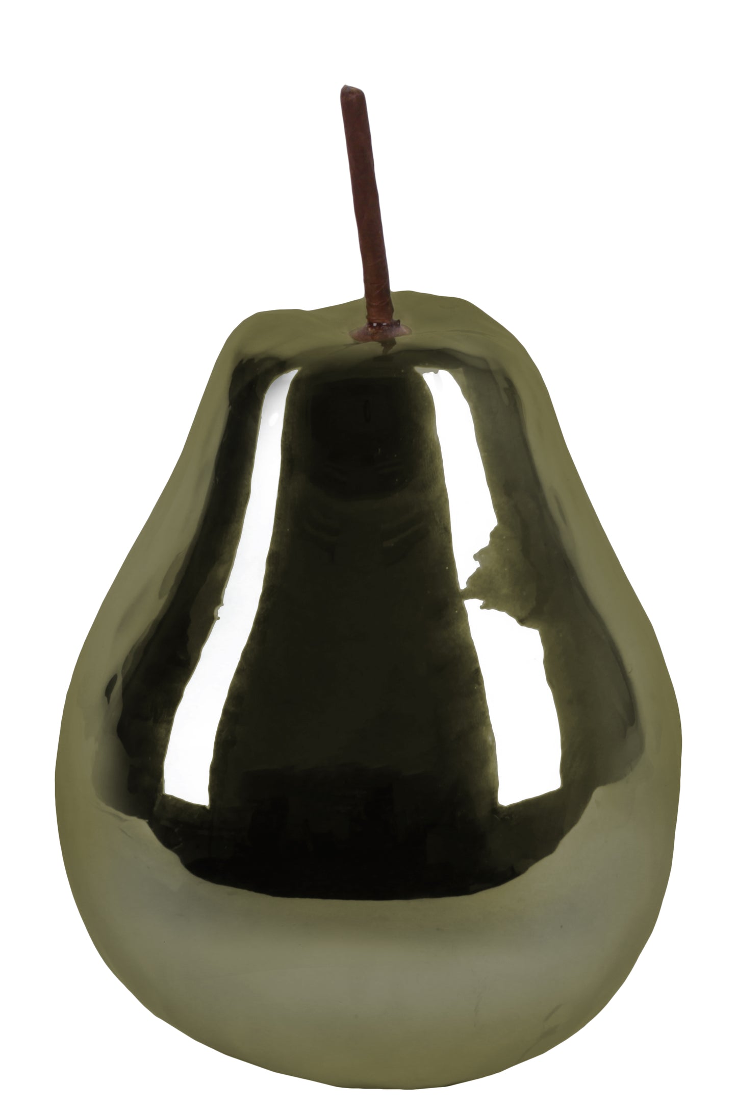 Heidi Polished Ceramic Pear Figurines